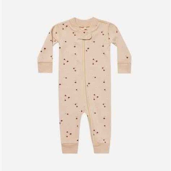 Quincy Mae Tulip rose Sleeper, NWTS, Sz 0-3 months - Picture 2 of 6